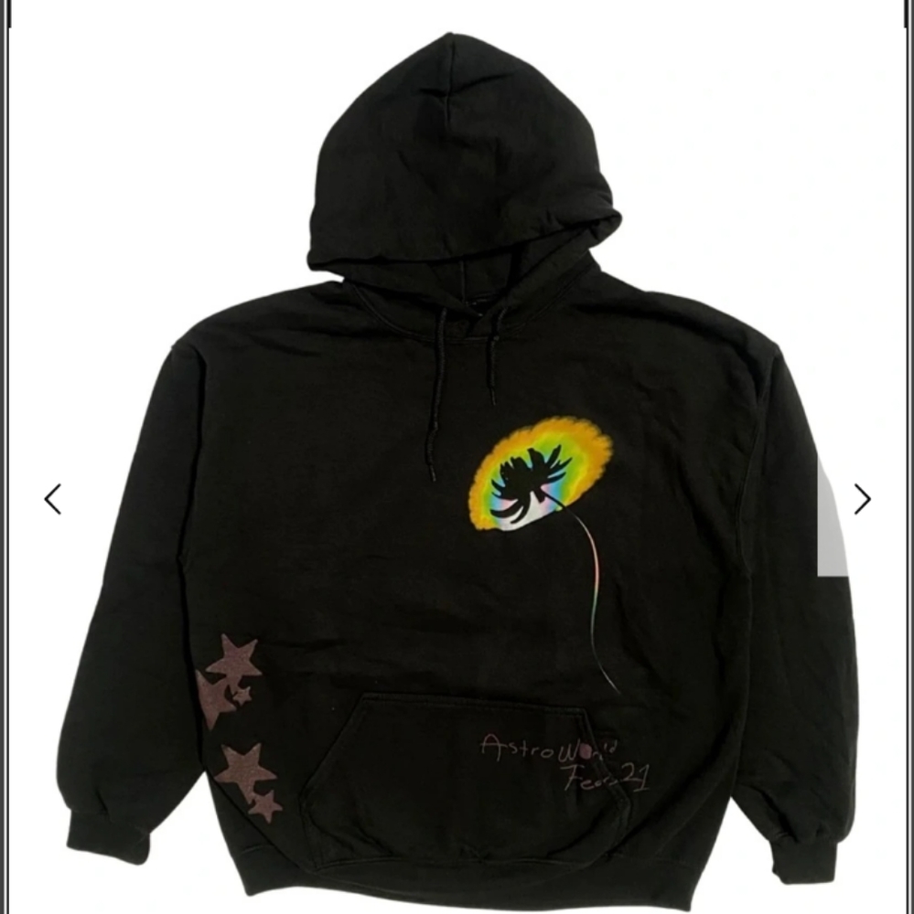 Travis Scott astrofest facemelt hoodie